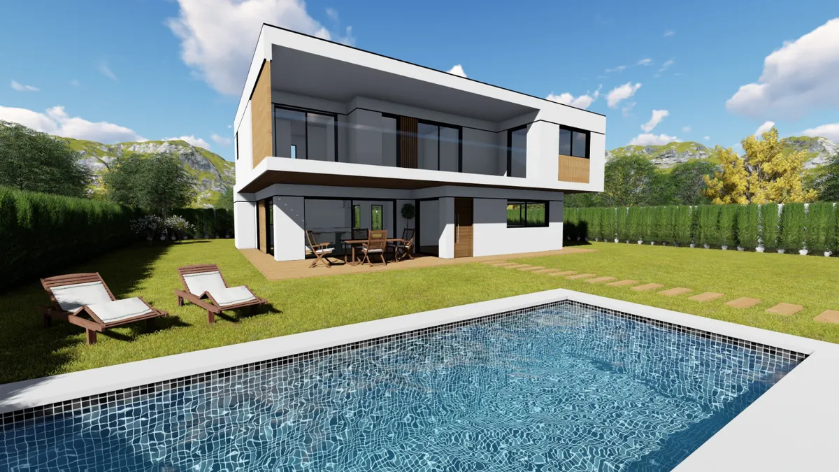Interior vivienda gama Raíces de Solana Hábitat